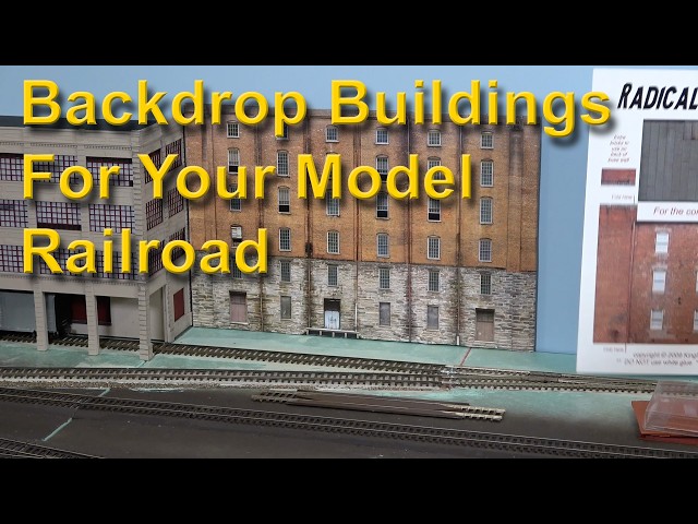 Backdrop Buildings For Your Model Railroad (428)