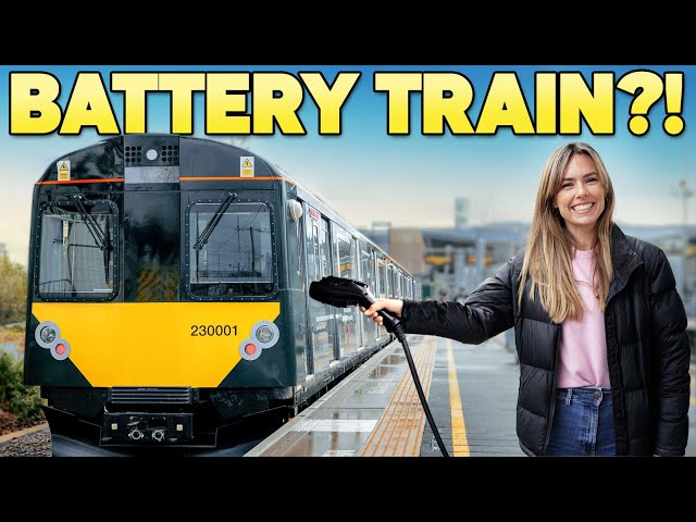 Onboard the UK's First Battery Electric Train!