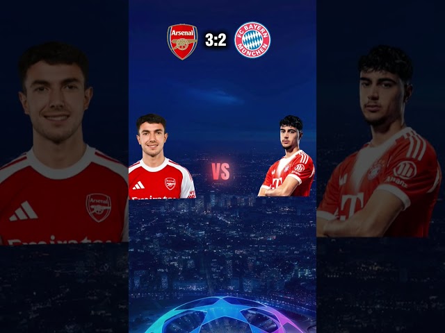 ARSENAL VS BAYERN MUNCHEN  Elimination Battle#ARSENAL #BAYAERN