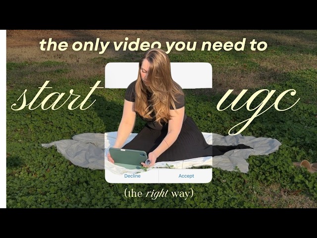 How to Actually Start UGC in 2026 (Beginner's Guide Step-by-Step)