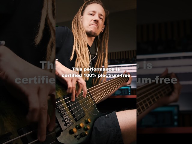 Worldwide petition to ban plectrums 🚫 #metalbass #blackmetal #dimmuborgir #mtdbass #darkglass