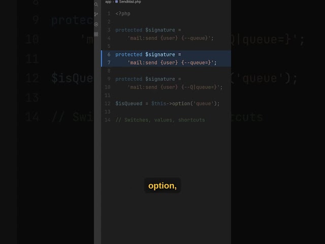 Artisan Options