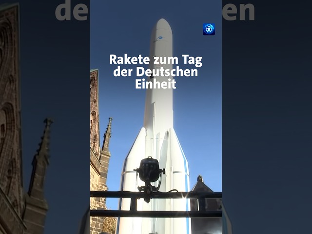 Rakete zum Tag der Deutschen Einheit #tagesschau #nachrichten #news
