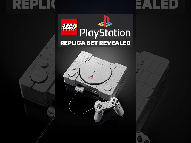 The LEGO PlayStation set is HERE! 🎮 #lego #legonews #playstation #legoplaystation