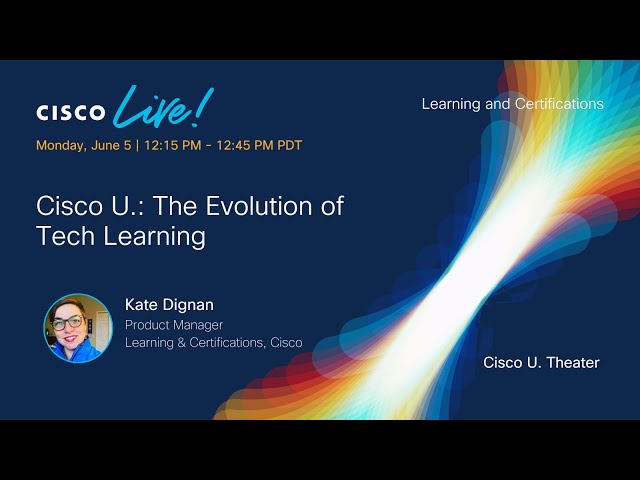 Cisco U.: The Evolution of Tech Learning