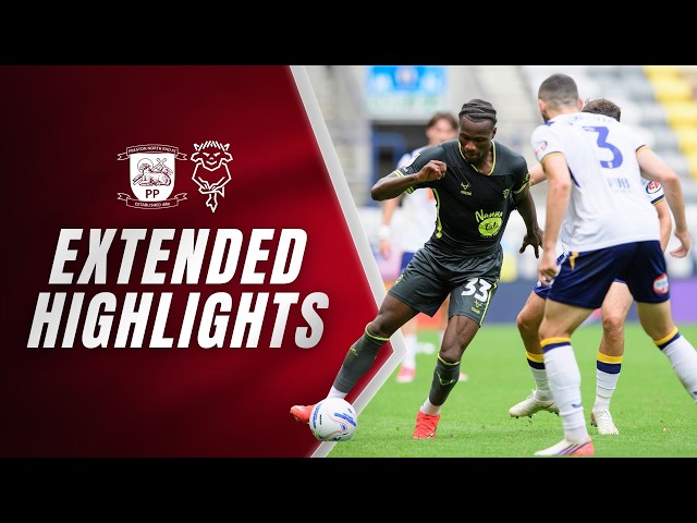 Extended highlights | Preston North End v Lincoln City