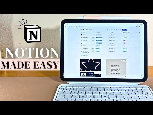 How to Use Notion for Beginners💻 (Easy Tutorial)