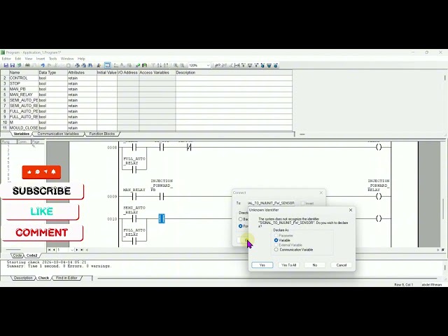 ABB COMPACT CONTROL BUILDER AC800 [ INJECTION-BLOW MOULDING MACHINE PART-3] PROGRAMMING