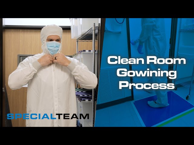 Clean Room Gowning Process | Special Team