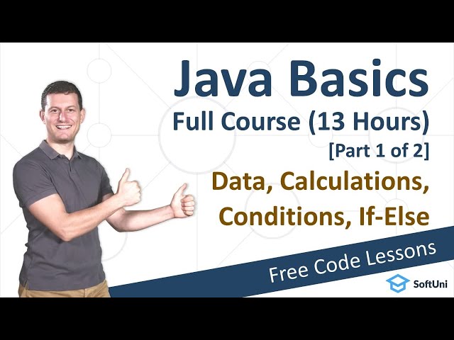 [2021] Full Java Basics Course (Part 1 of 2)