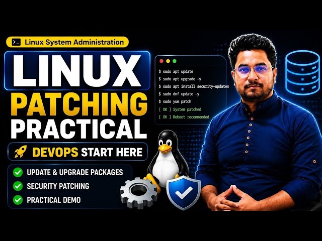 🔥 Real Linux Patching Practical on AWS EC2 💻 | Step-by-Step Server Update Like a PRO