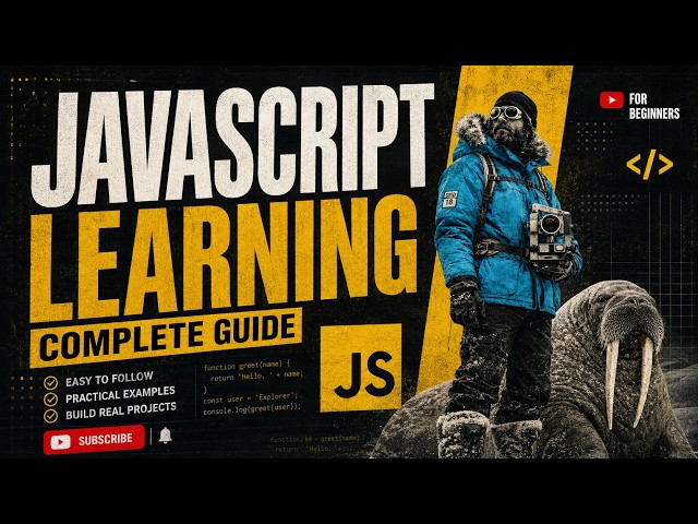 Learn JavaScript Fast: Complete Guide with Real Projects