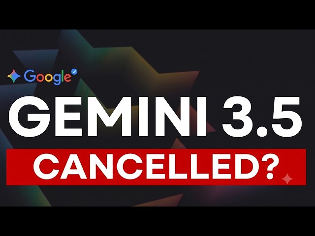 Gemini 4 Is Coming, 3 5 Pro Is Being Left Behind!