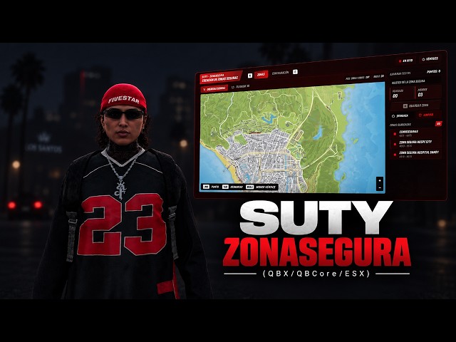 Safe Zone Creator FiveM Script (QBX/QBCore/ESX)