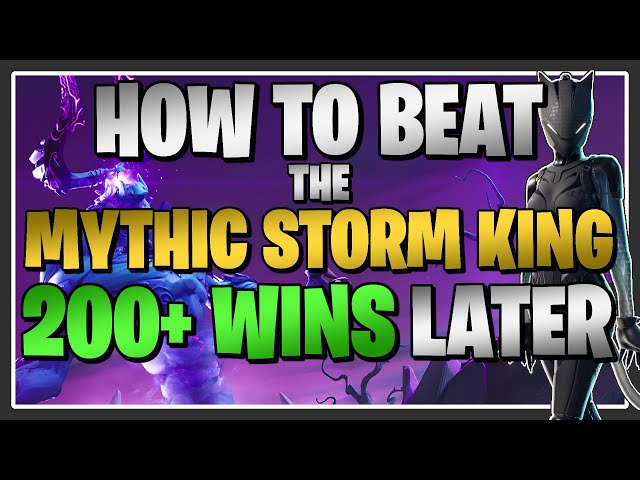 2026 APPROVED: HOW TO DEFEAT the Mythic Storm King - 200+ Wins of Advice! | Fortnite Save the World