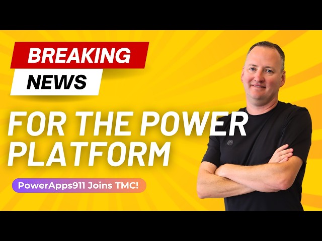 Breaking News for Power Platform Lovers Everywhere