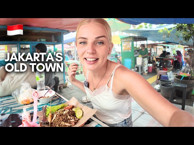 Jakarta's Old Town: Kota Tua, Street Food & Portrait 🇮🇩