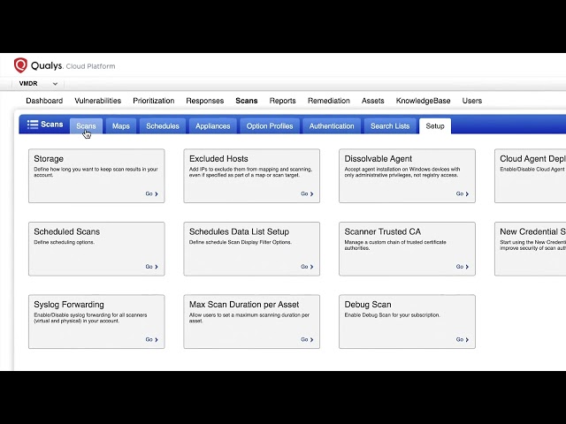 Vulnerability Management Detection & Response (VMDR) - Cloud Agent Deployment