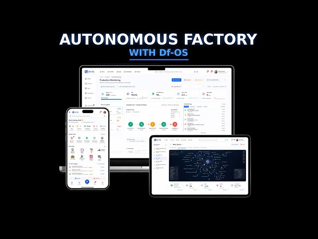 Autonomous Factory with Df-OS | One Operating System for AI-Native Factory