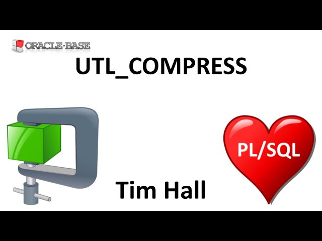 UTL_COMPRESS : Compress and Uncompress Data from PL/SQL