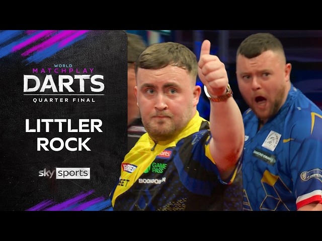 Ruthless Littler dominates Rock! Luke Littler vs Josh Rock | World Matchplay highlights