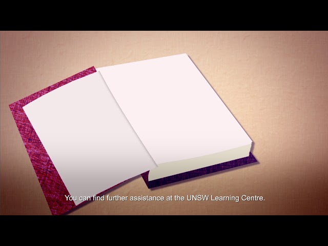 Avoiding plagiarism at UNSW
