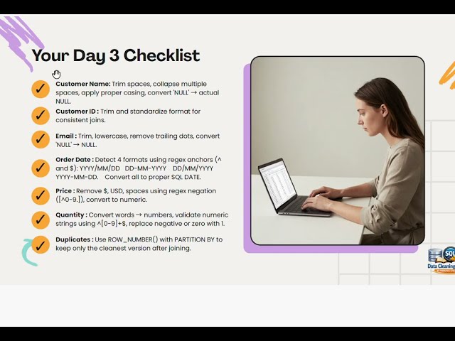 Day 3 : Cleaning Messy Data in 30 Mins (SQL Challenge) | DISTINCT & GROUP BY