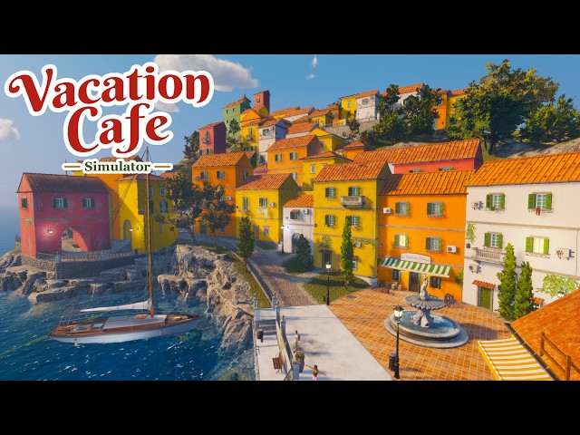 We Opened our DREAM Café in Italy… we never want to leave! 🍕☕ | Vacation Cafe Simulator