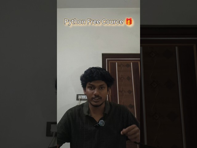 How to learn Python For Free 🎁 #python #coding #freecourse #engineeringstudent ...
