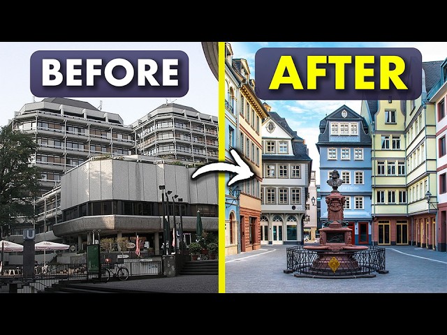 Frankfurt Rebuilt Its Medieval City And It’s MAGNIFICENT