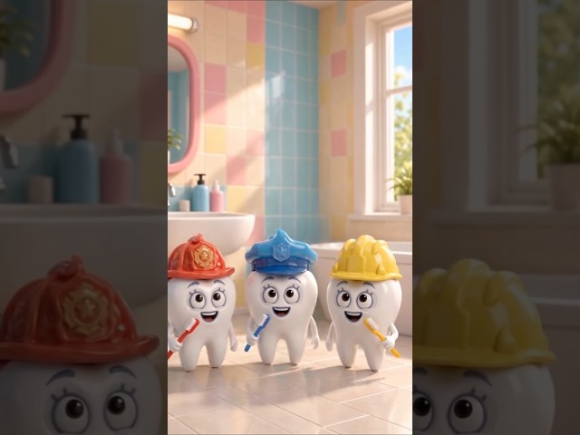 Yes, yes, we all brush our teeth and play pretend