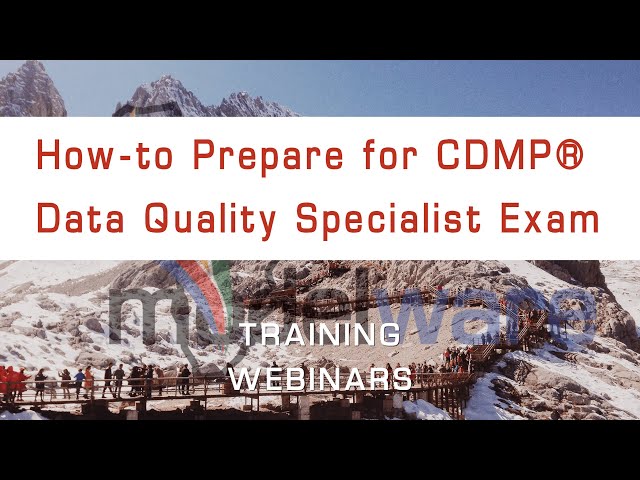 How to Prepare for the CDMP® Data Quality Specialist Exam