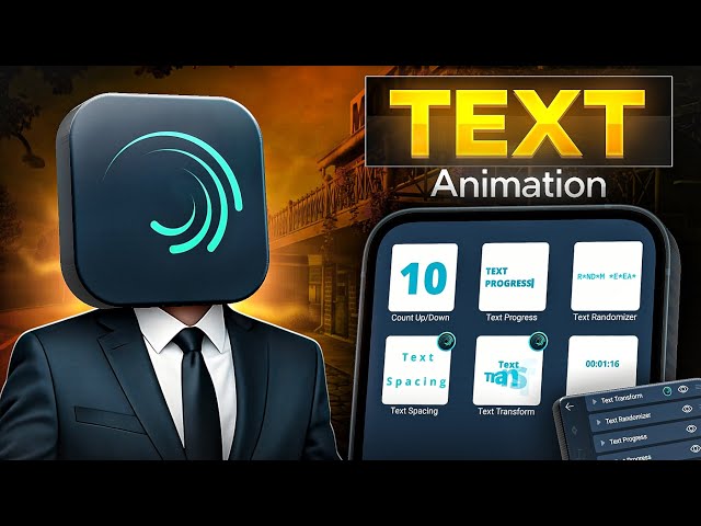 Master Text Animation (Full Course)🔥 Alight Motion Video Editing