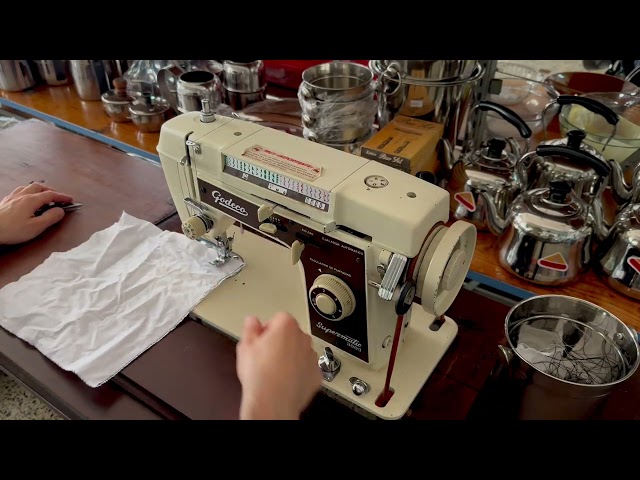 Como coser en zigzag con una maquina Godeco 3003