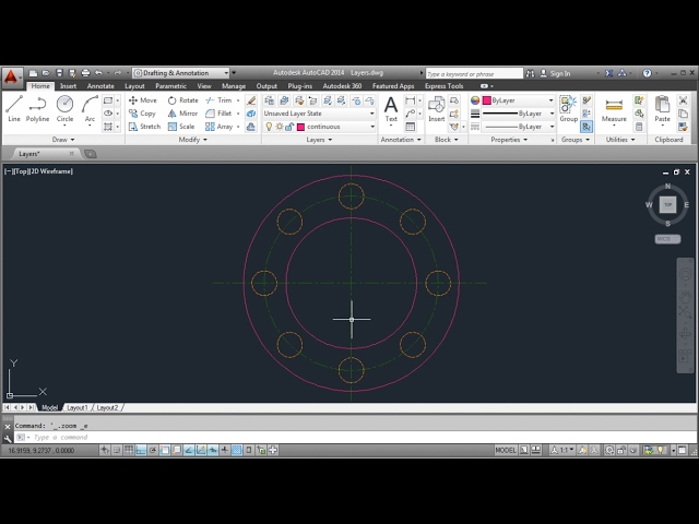 AutoCAD Training Tutorial for Beginners | Lesson - 5