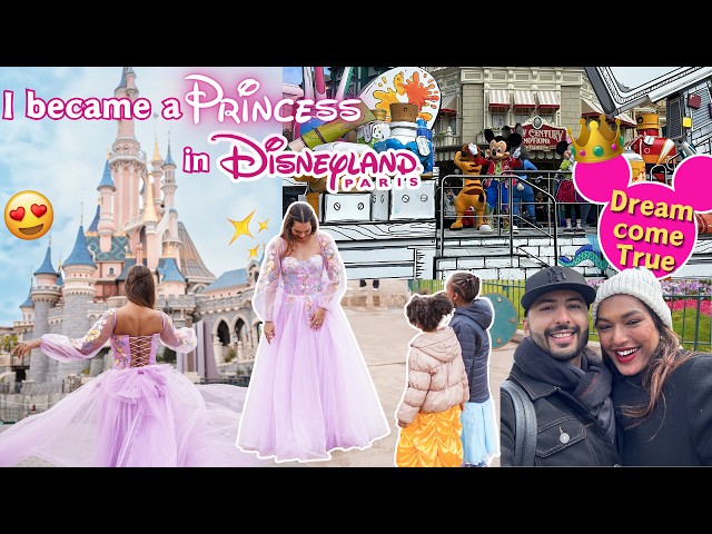 I became a PRINCESS in DISNEYLAND PARIS! ✨ Disney Paris or Disney Tokyo - What's better? #TravelWSar