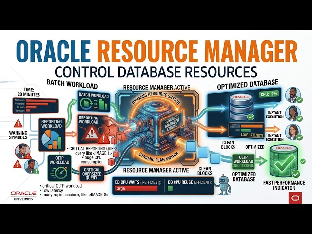 Oracle Resource Manager Explained | Workload Prioritization & Resource Control