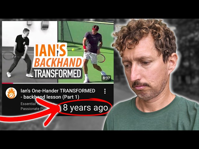 Why my backhand is STILL broken.