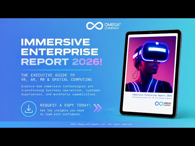 The Future of Business Is Immersive: The 2026 Executive Guide to VR, AR, MR & Spatial Computing