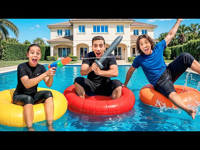 Whoever BUILDS the BEST BUOY WINS!!! 💦🔥"