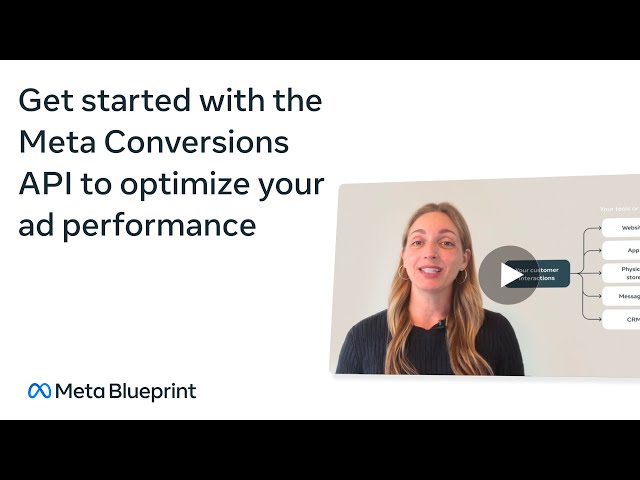 Get started with the Meta Conversions API to optimize your ad performance