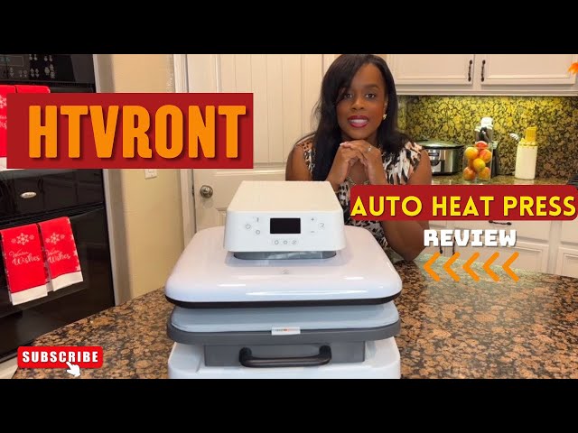 HTVRONT Auto Heat Press: Let's check out this Heat Press MY Honest Opinion