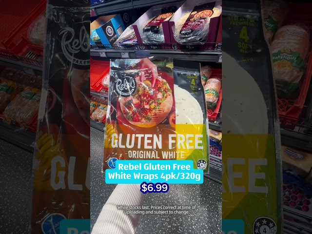 ✨ Gluten-free goodness, at an ALDI price.