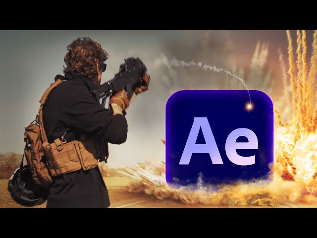 Learn VFX Workflows - After Effects and 3D Tutorial!
