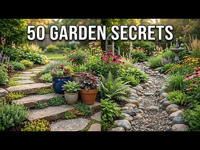 The Secret to a Stunning Garden? 50 Upcycled DIY Projects You Can Do Today