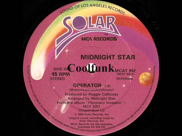 Midnight Star - Operator (12" Electro-Funk 1984)