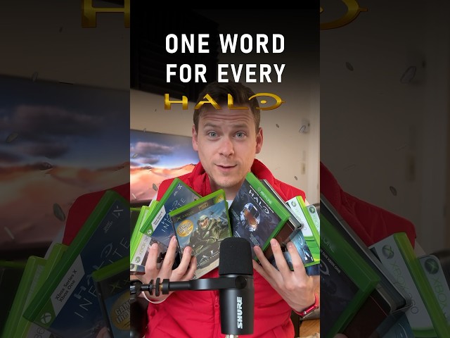 1 word for every Halo game