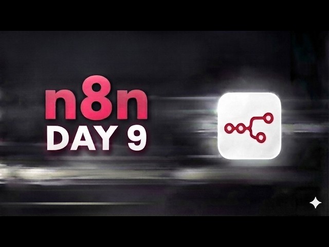 n8n Tutorial for Beginners #9 | Gmail Integration & Email Automation