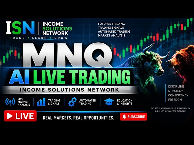 MNQ AI Live Trading | Futures Signals & Automated Trading | Income Solutions Network