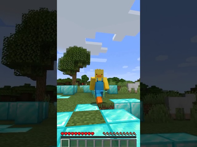Minecraft but Everything I Look Turn into Diamond 😱 #minecraft #shorts #gaming #trending #viral